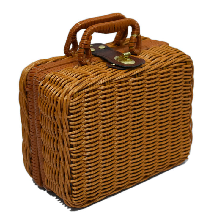 Handcrafted Wicker Storage Case Stornfield