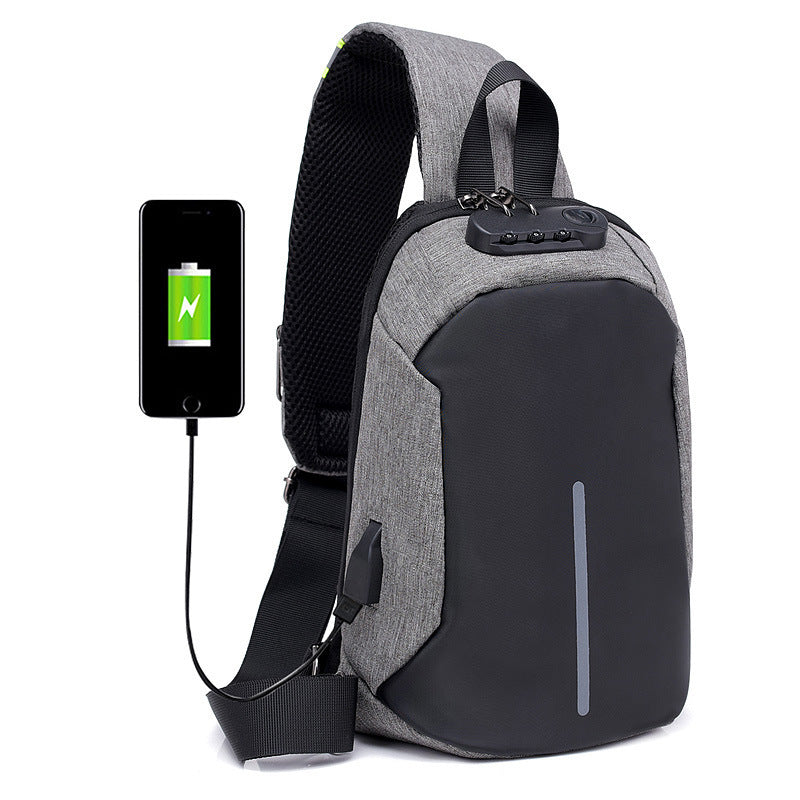 Anti-Theft Sling Backpack with USB Charging Port Stornfield