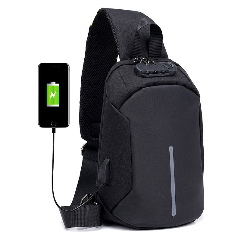 Anti-Theft Sling Backpack with USB Charging Port Stornfield