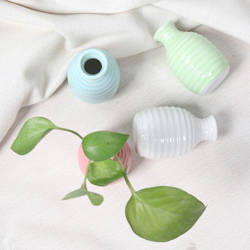 Modern Textured Ceramic Bud Vase Stornfeild