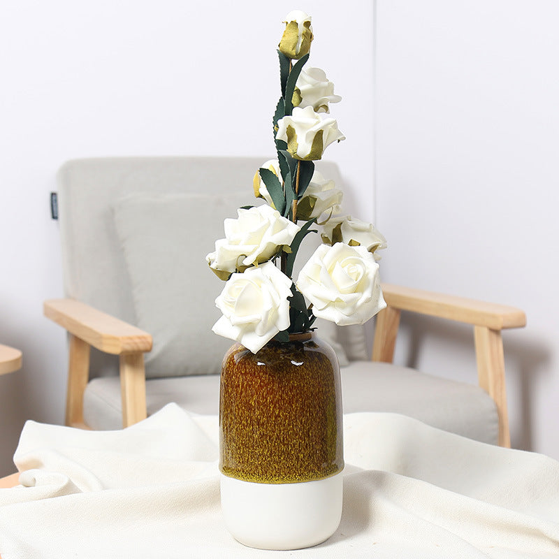 Decorative Floral Ceramic Vase Stornfeild
