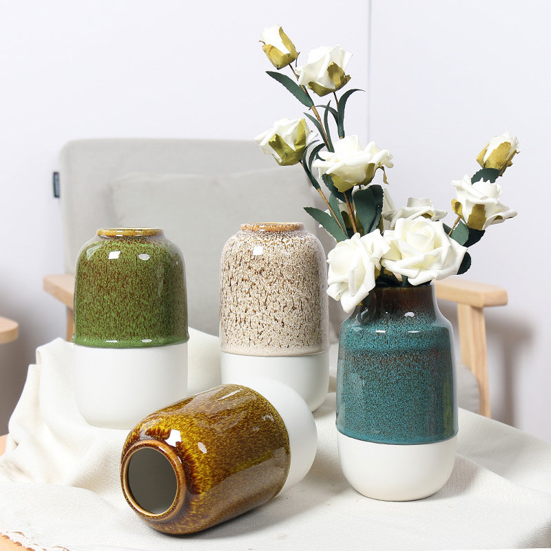 Decorative Floral Ceramic Vase Stornfeild