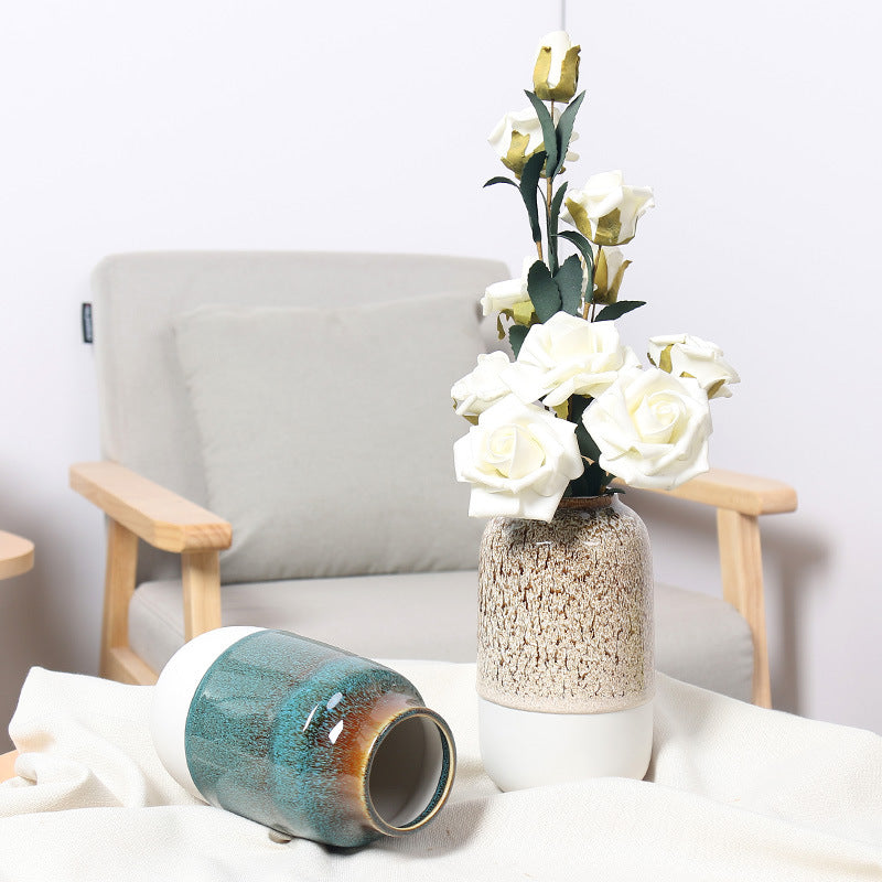 Decorative Floral Ceramic Vase Stornfeild