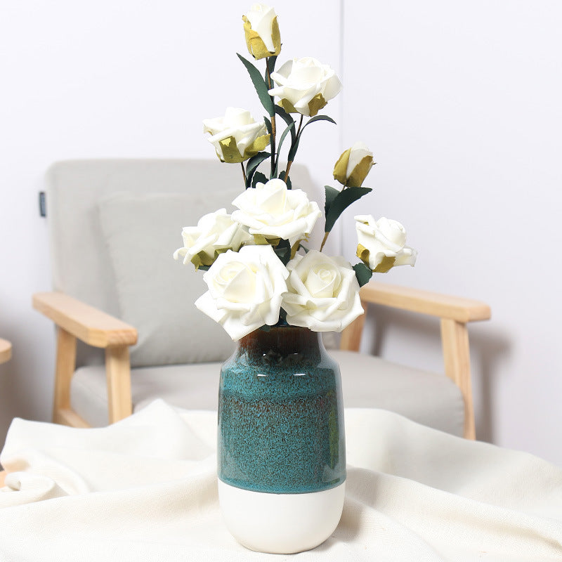Decorative Floral Ceramic Vase Stornfeild