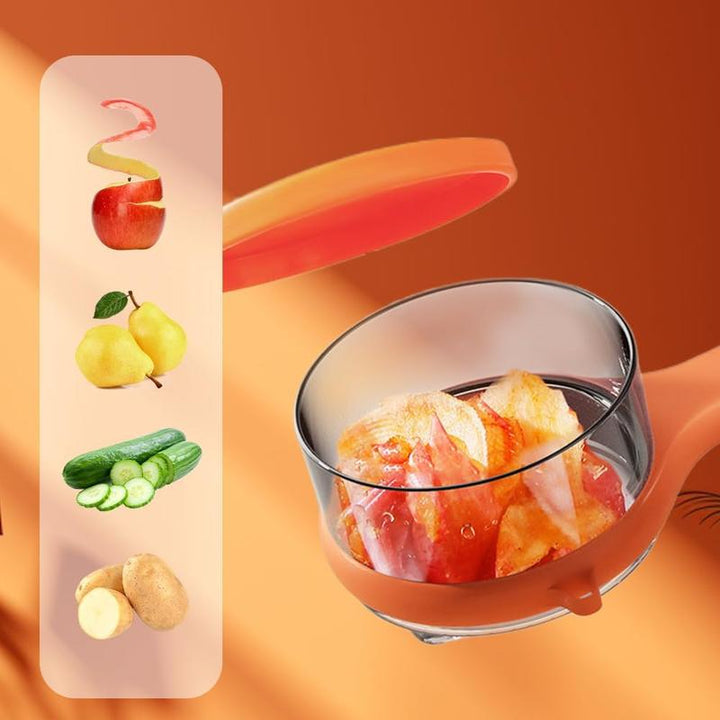 Double-sided Stainless Steel Blade Peeling Knife With Storage Box Stornfield