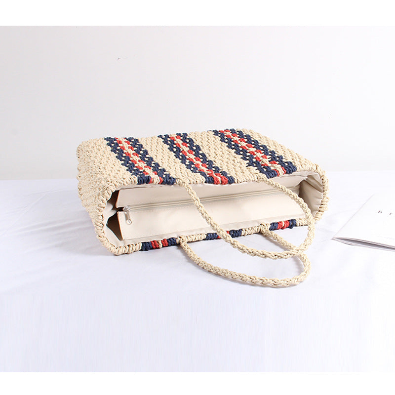 Spacious Braided Shopping Bag Stornfield