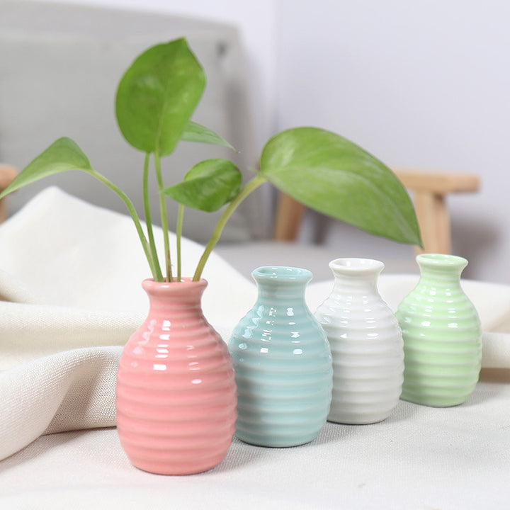 Modern Textured Ceramic Bud Vase Stornfeild