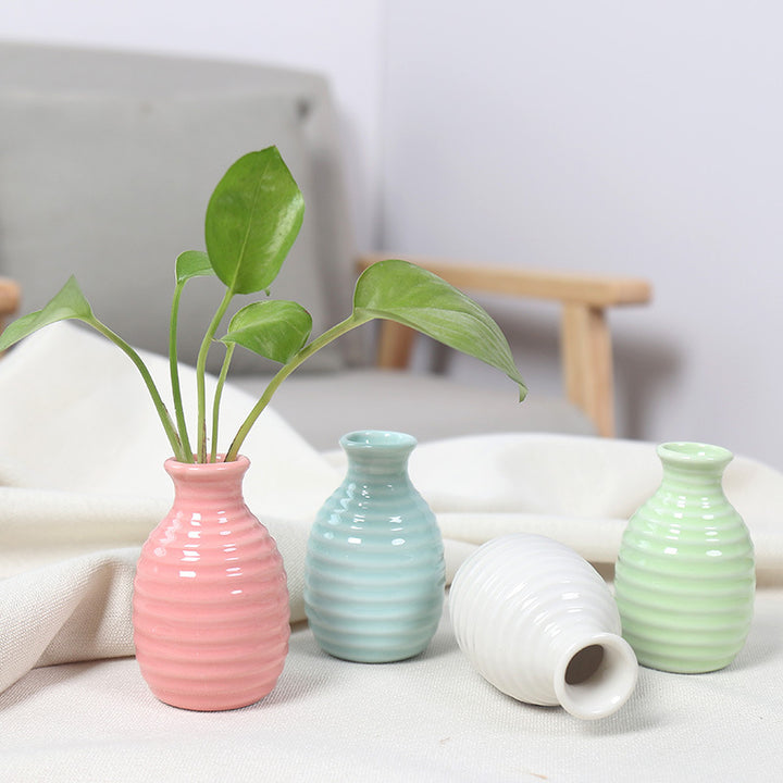Modern Textured Ceramic Bud Vase Stornfeild