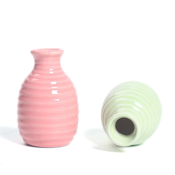 Modern Textured Ceramic Bud Vase Stornfeild