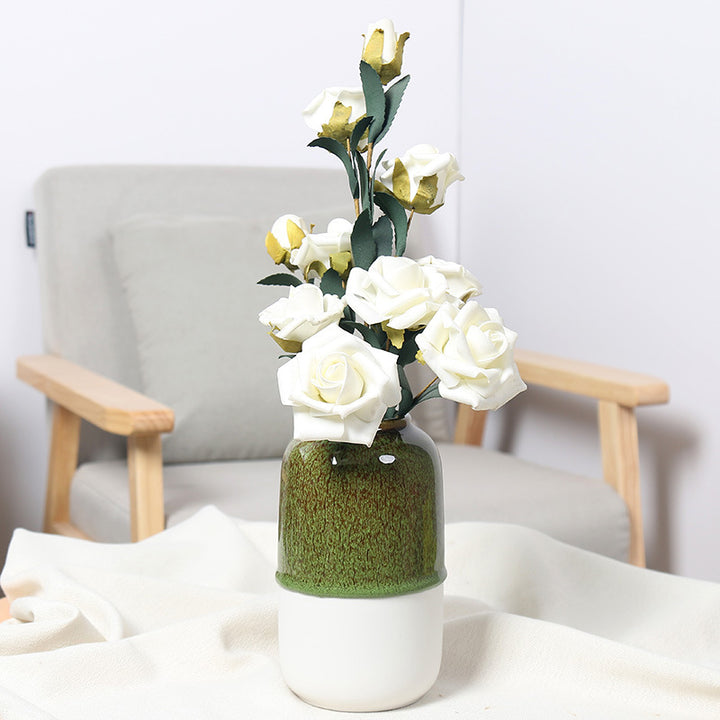 Decorative Floral Ceramic Vase Stornfeild