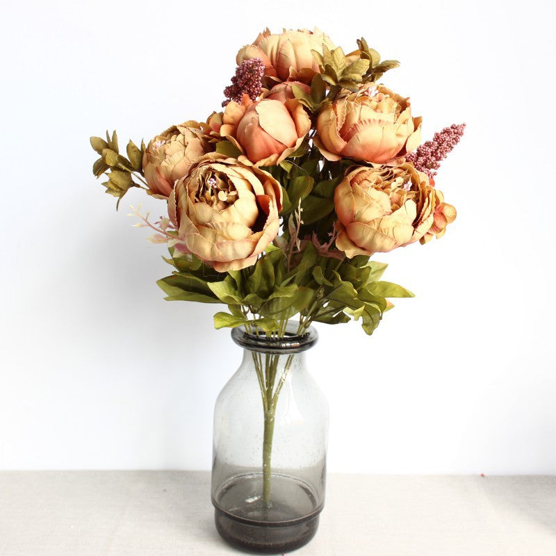 Luxurious Faux Peony Bouquet