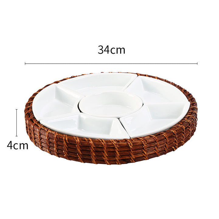 Multi-Compartment Serving Tray Stornfield