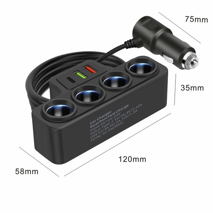 VoltMaxx 7-in-1 PowerHub — Charge all devices simultaneously and stay safely and stress-free connected at all times | Stornfield
