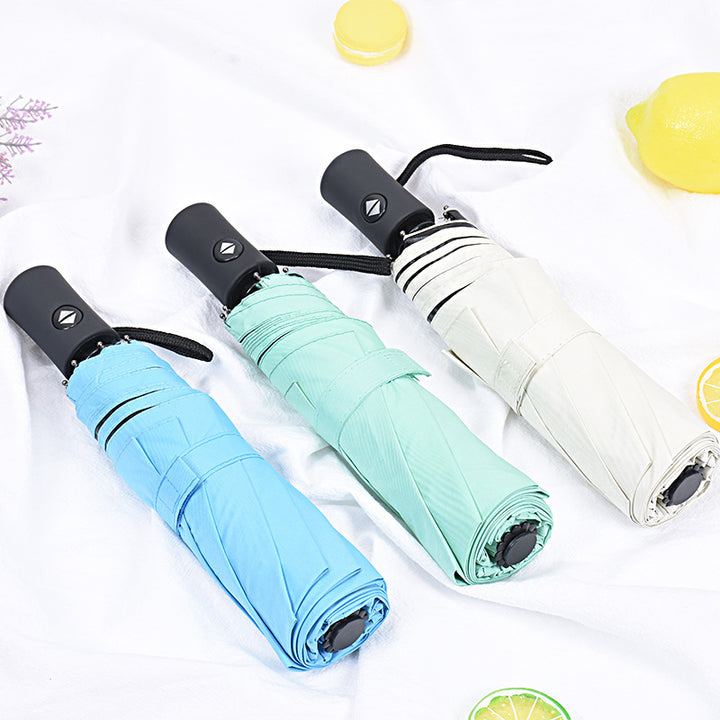 Women's automatic double umbrella with UV protection and large format Stornfield