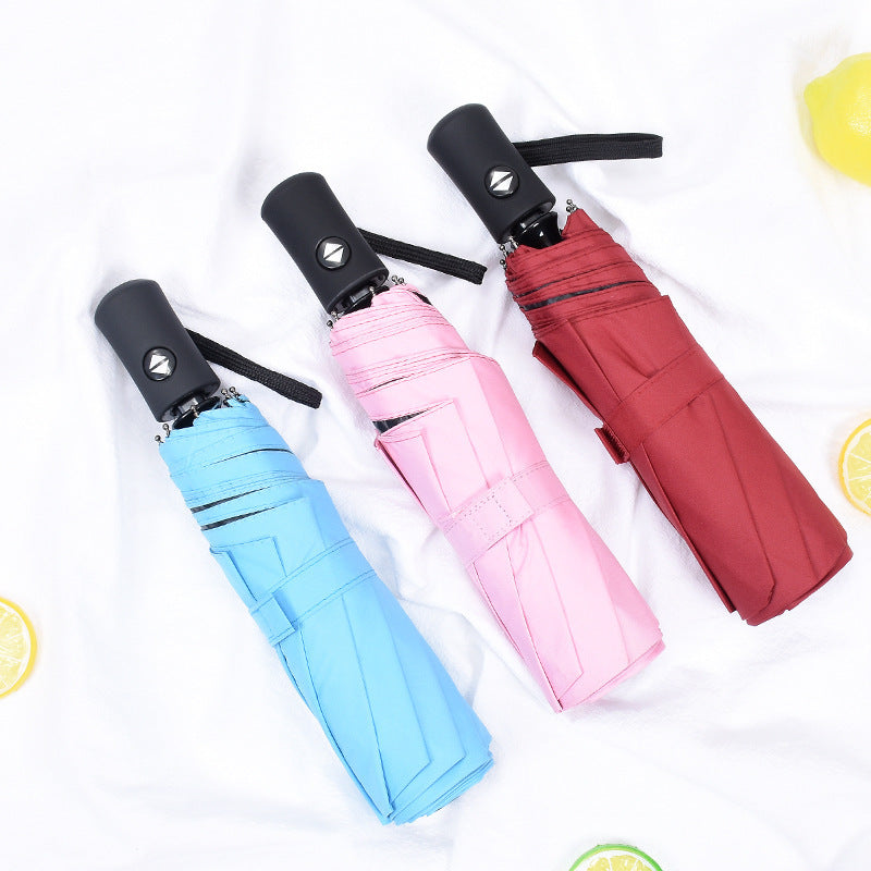Women's automatic double umbrella with UV protection and large format Stornfield