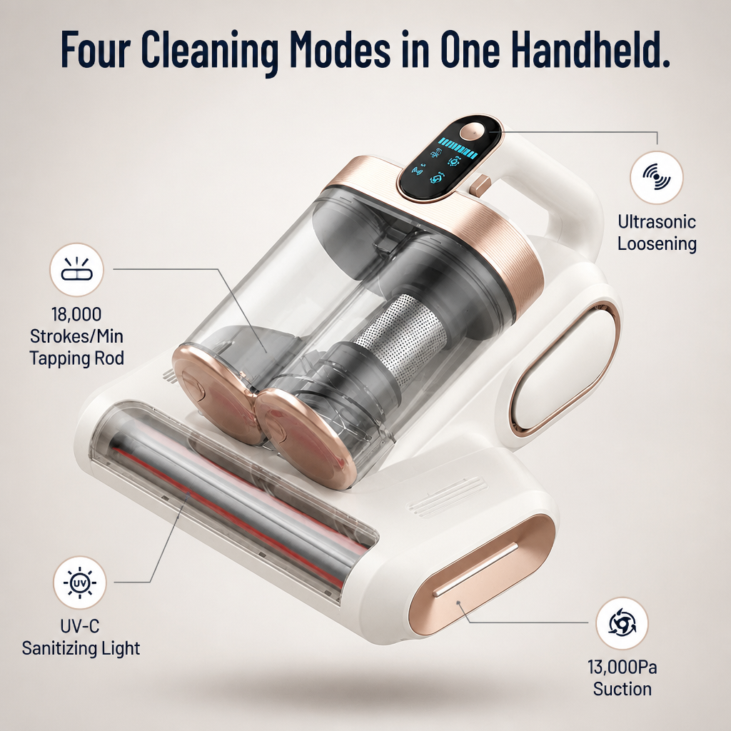 Wireless Mattress Cleaner with UV-C | Stornfield