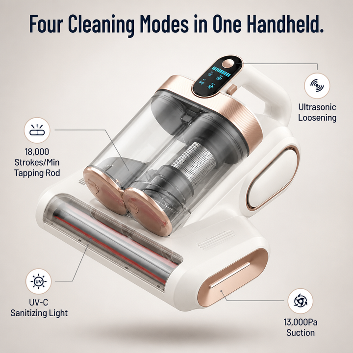 Wireless Mattress Cleaner with UV-C | Stornfield