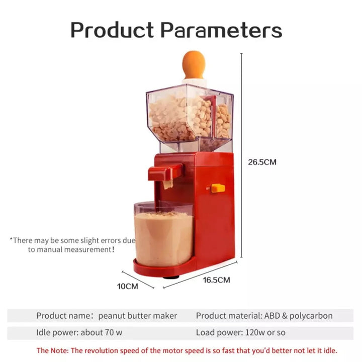 Stornfield | Electric Peanut Butter Maker