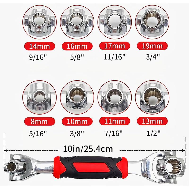 Universal socket wrench 52 in 1 | Stornfield