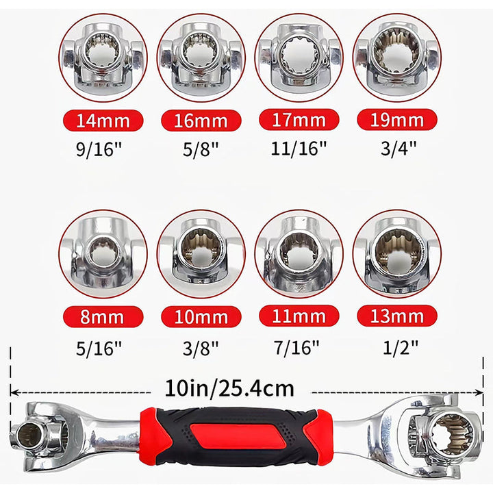 Universal socket wrench 52 in 1 | Stornfield