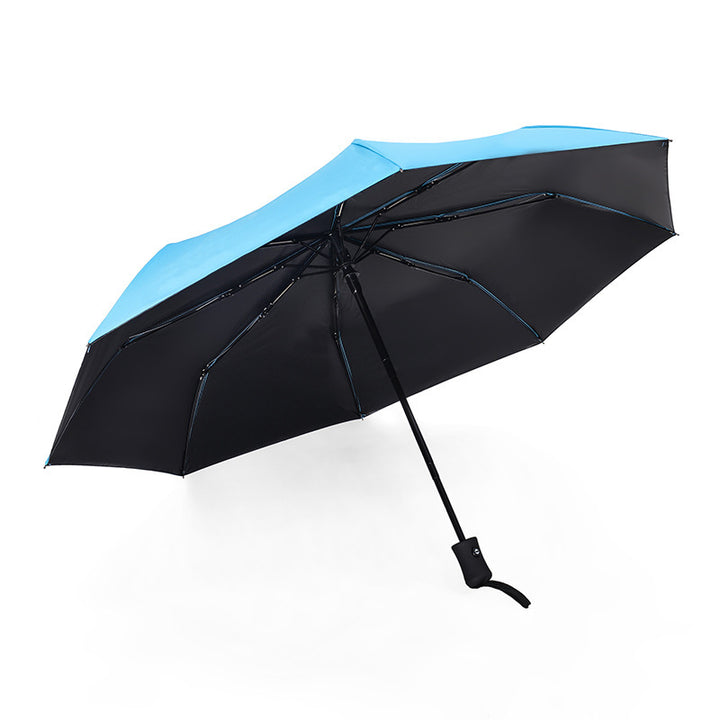 Women's automatic double umbrella with UV protection and large format Stornfield