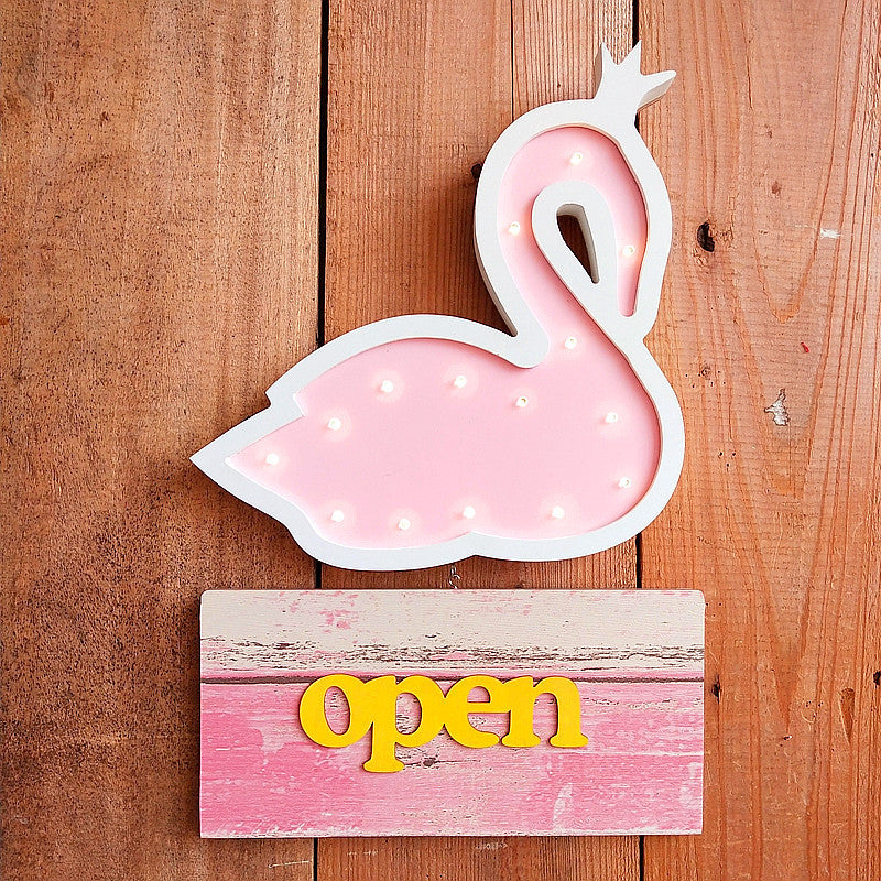 Decorative LED Swan
