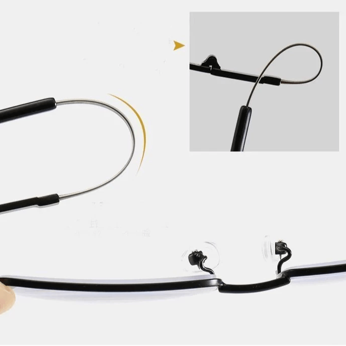 Stornfield | Titanium Progressive Distance and Near Range Dual-Use Reading Glasses