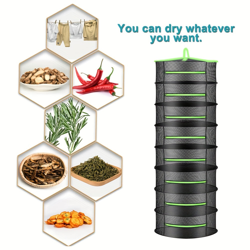 Herb drying rack foldable 6 or 8 levels | Stornfield