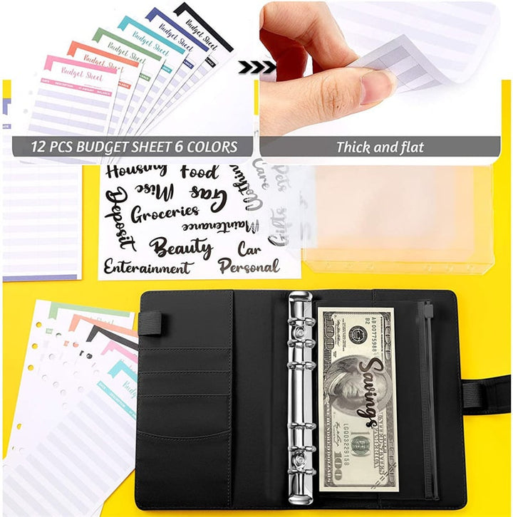 Stornfield | Budget Binder Book With Cash Envelopes