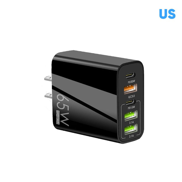Multi-Port Adapter 65W Fast Charger - US Standard | Stornfield