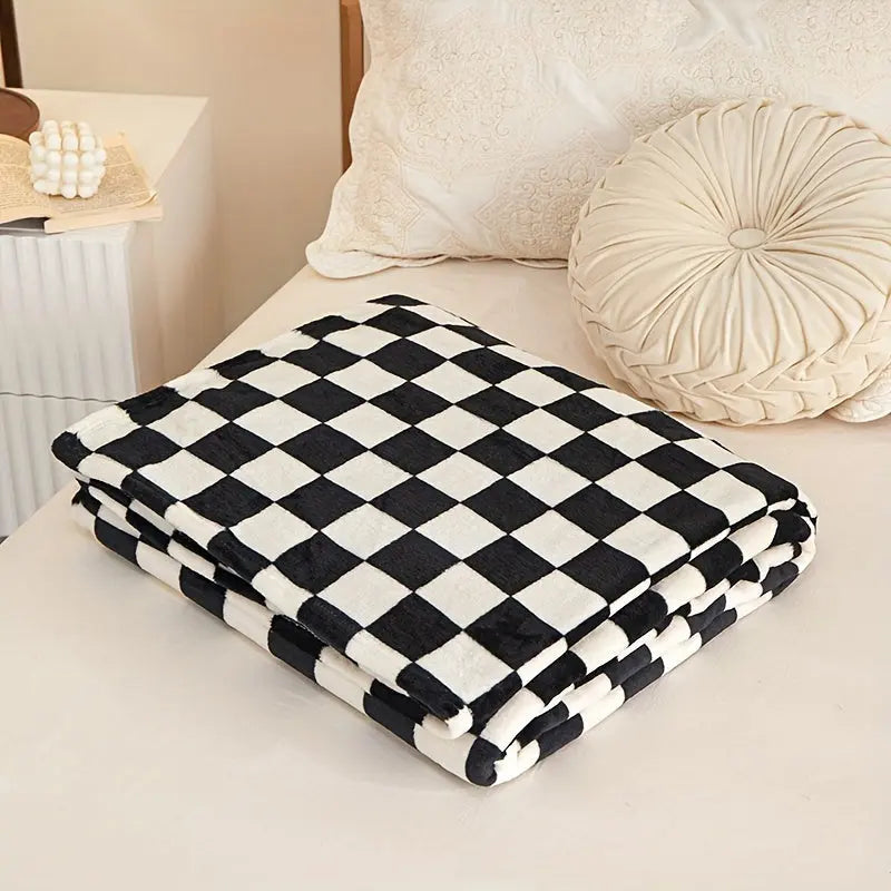 Stornfield | Classic Plaid Throw Blanket – Soft Warm Blanket for Sofa & Bedroom
