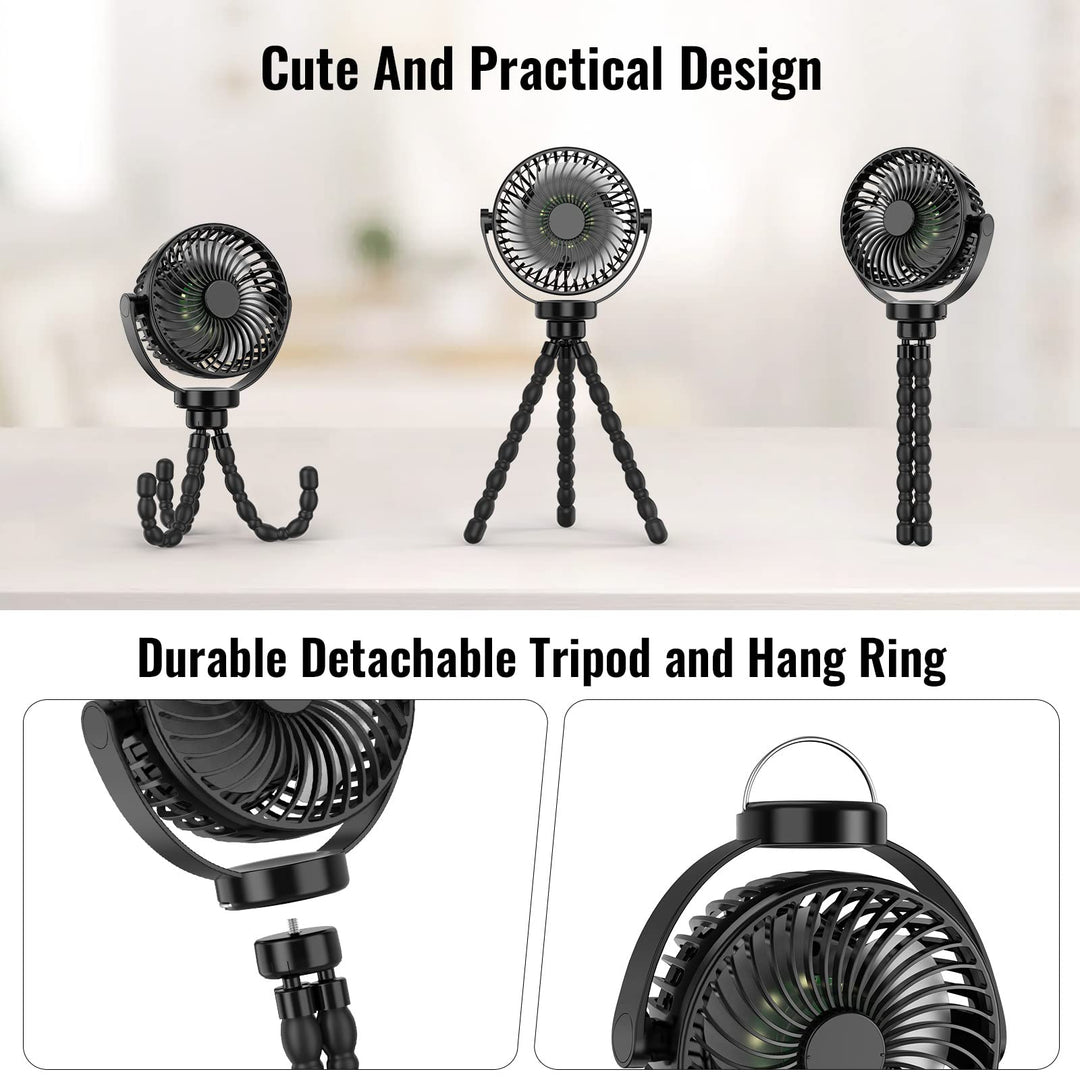 Portable Stroller Fan with 8000mAh Battery | Stornfield