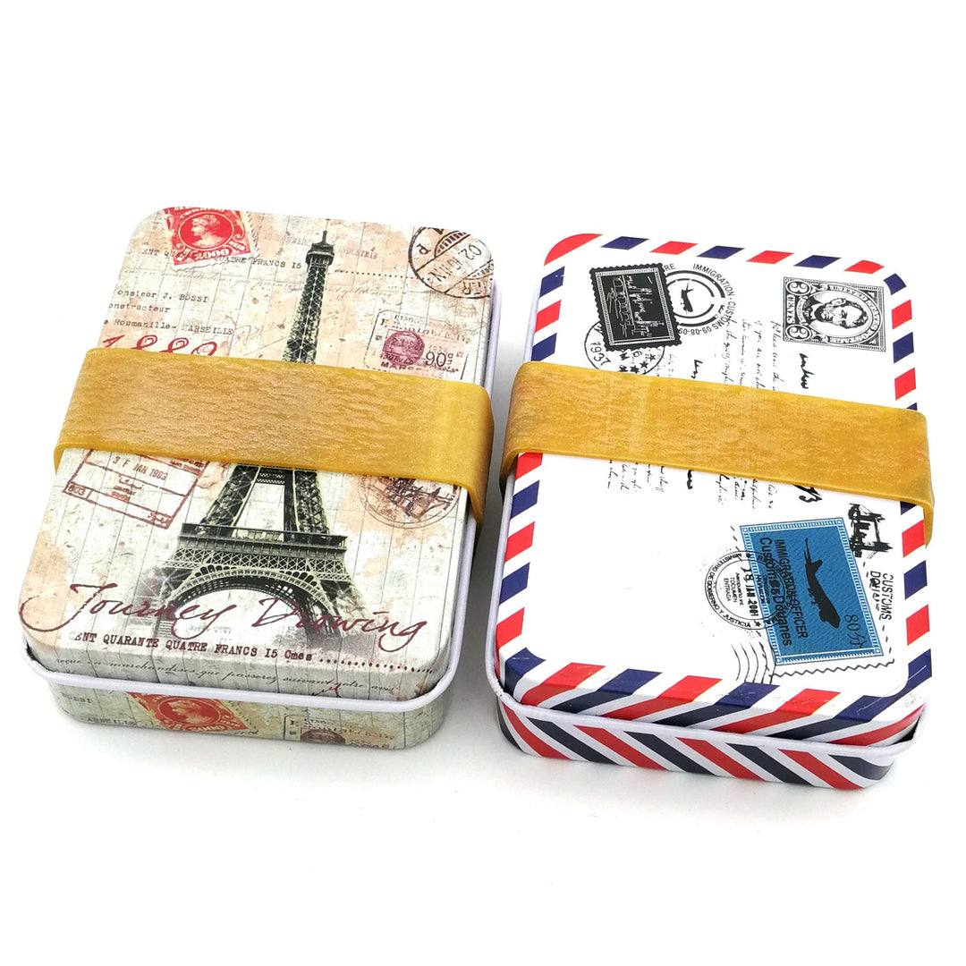 portable travel palo santo ritual kit with metal airmail tin and fire starter Stornfield