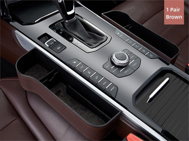 Stornfield | 🎉Leather Multifunctional Car Seat Organizer