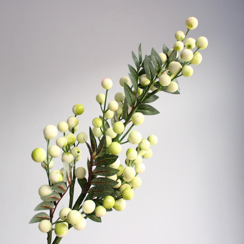Decorative Green Berry Stem