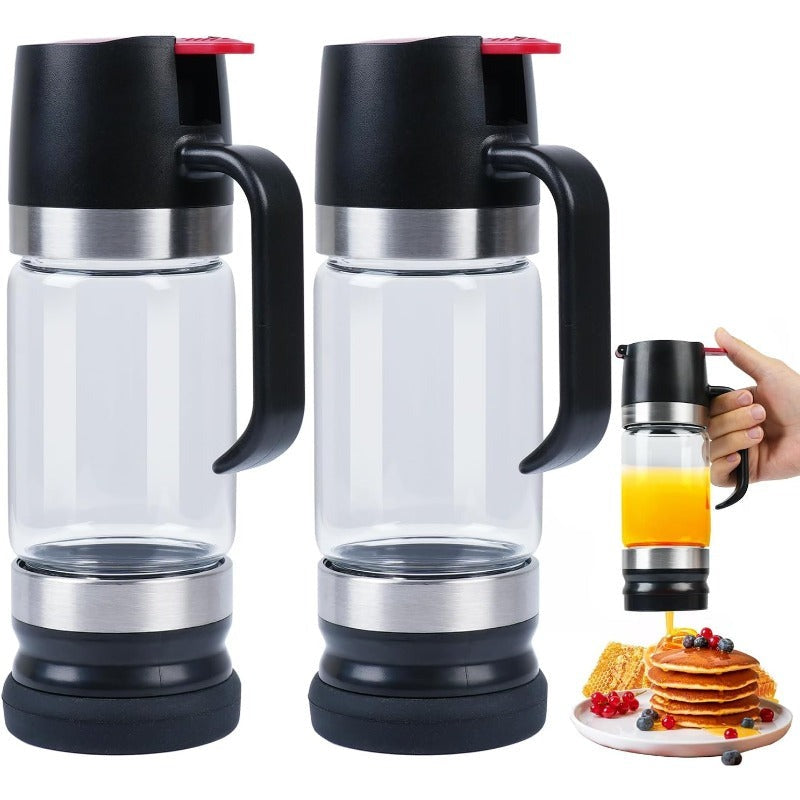 Stornfield No-Drip Glass Honey Dispenser