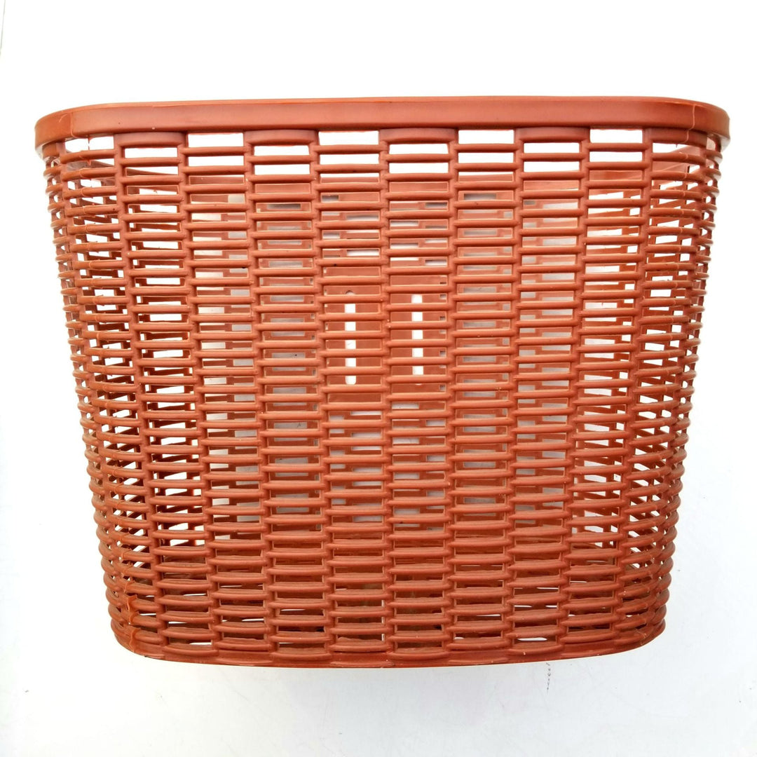 durable ventilated plastic laundry hamper with woven grid design Stornfield