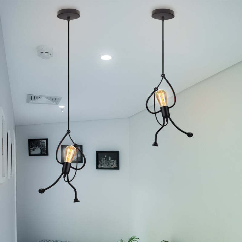 Stornfield | Retro Iron Man Pendant Light