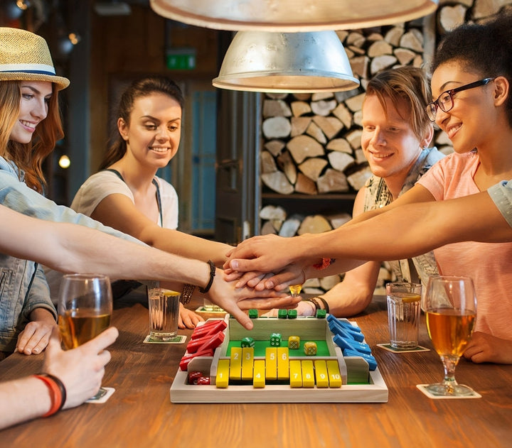 Shut The Box Game, Stornfield Wooden Dice Games