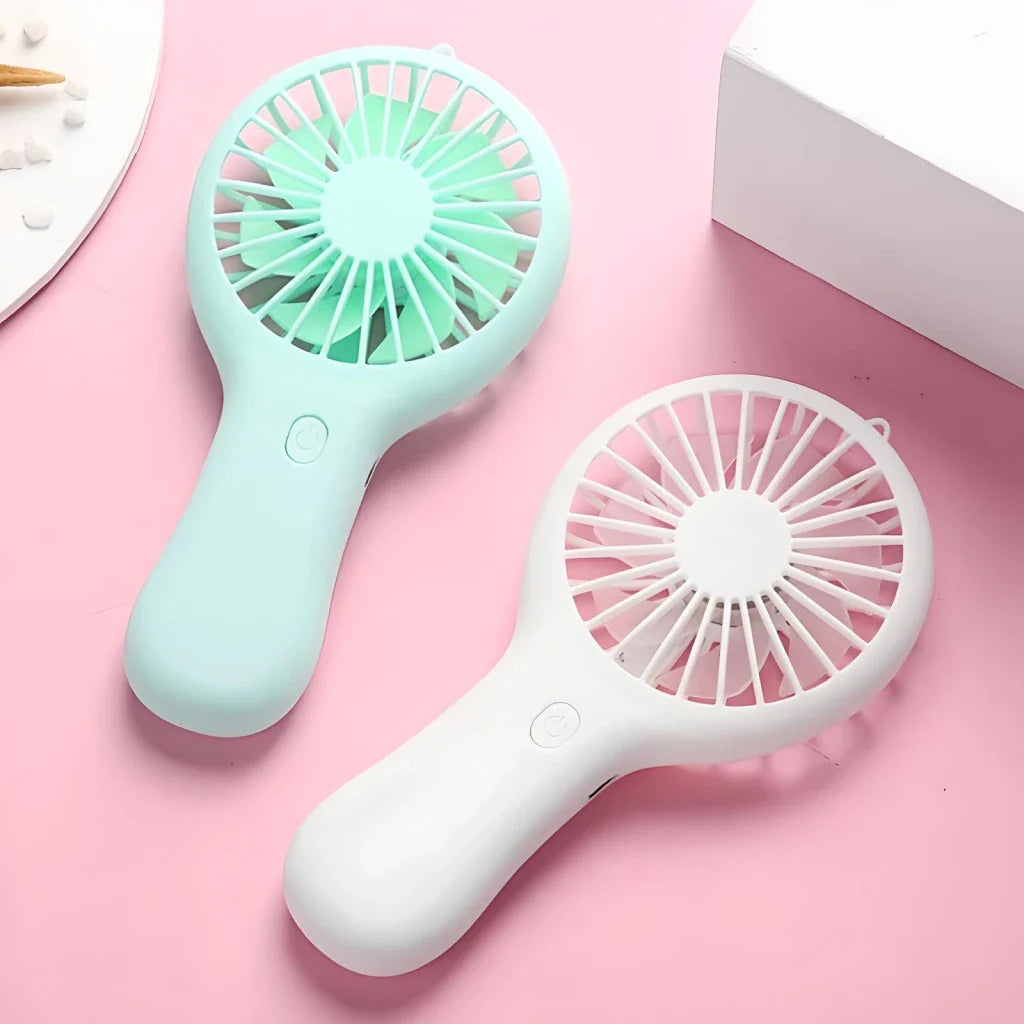 Compact 800mAh Rechargeable Pocket Fan | Stornfield