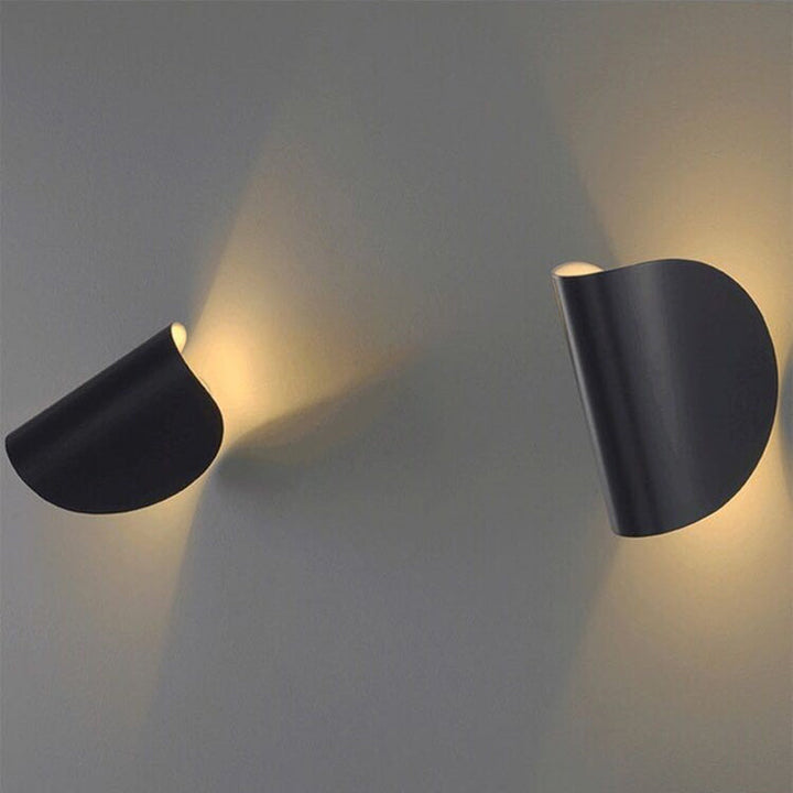 Stornfield | Eveline Modern Geometric 4 Colour LED Indoor/Outdoor Metal Wall Light