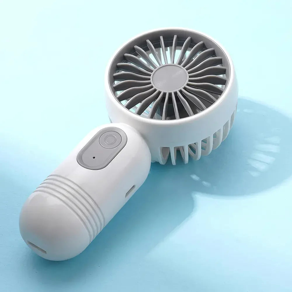 USB Rechargeable Mini Portable Fan With 3 Speeds | Stornfield