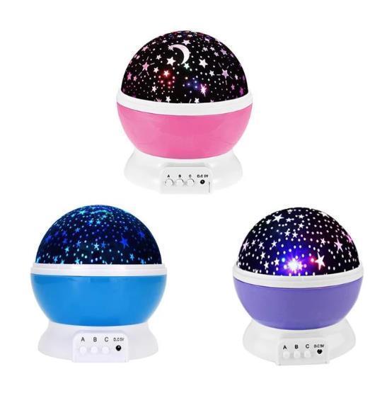 Romantic Night Light LED Projector Lamp Starry Sky | Stornfield
