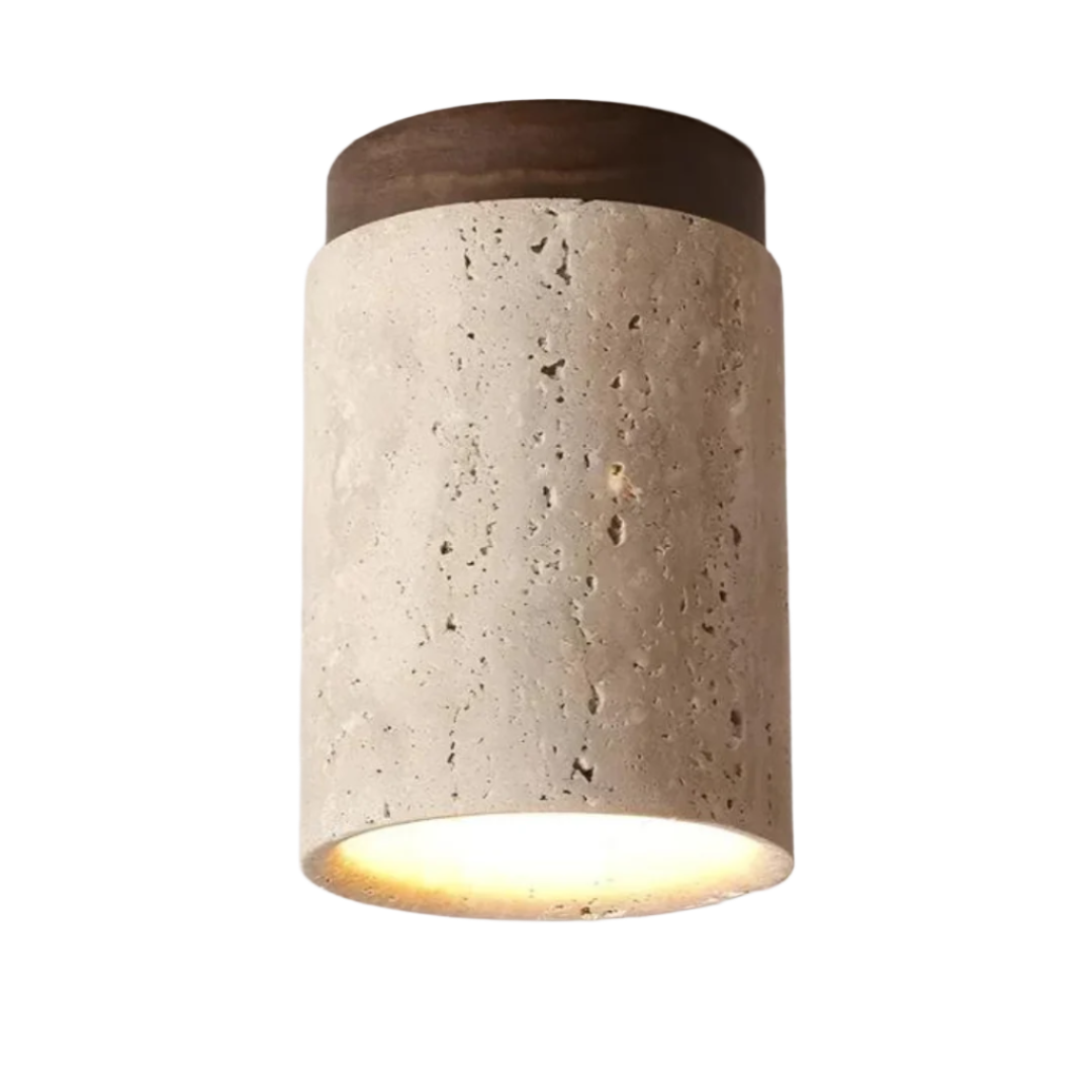 Trendy Round Japanese Style Ceiling Lamp - ZenLight | Stornfield