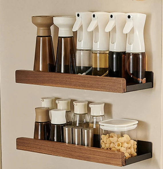 CulinaWood Kitchen Wall Shelf Stornfield