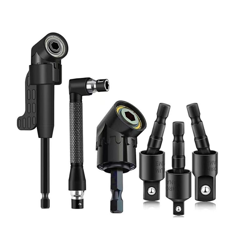 Drill machine angle attachment with accessory set | Stornfield