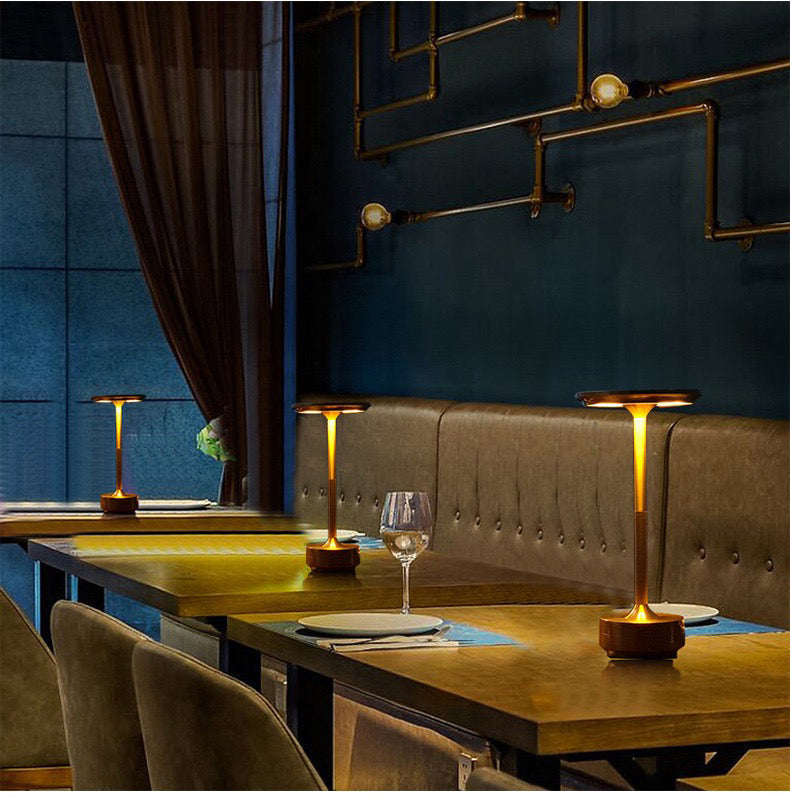 ClarityGlow Luxury Edition | Wireless LED Table Lamp | Stornfield