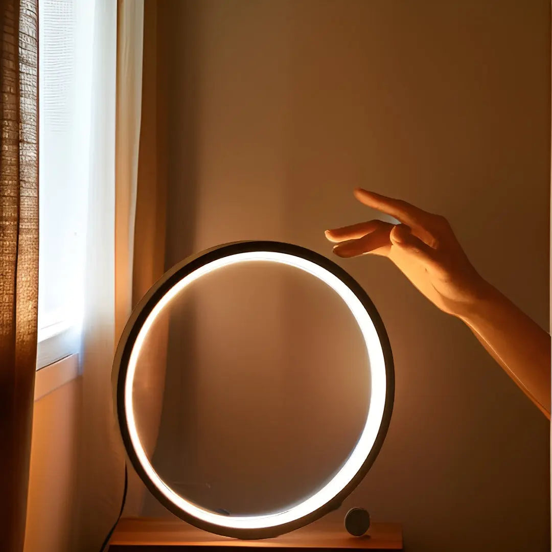 Stornfield | Halo Glo Table Lamp: Elegant LED Lighting With Touch Control