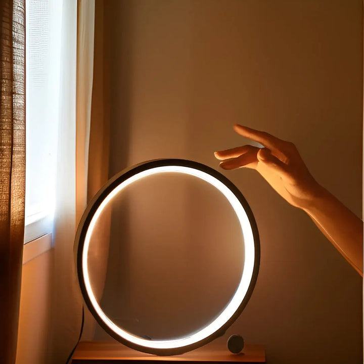 Stornfield | Halo Glo Table Lamp: Elegant LED Lighting With Touch Control