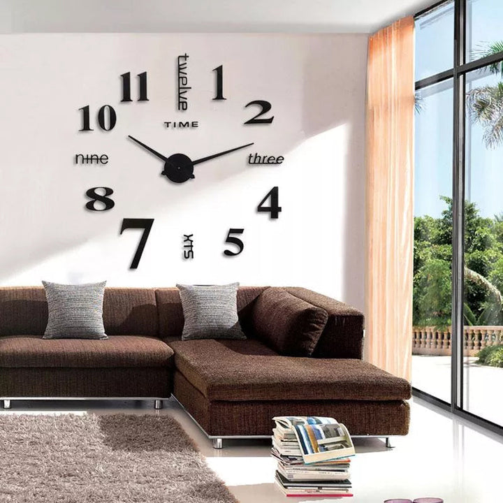 DIY Modern No-Punch Wall Clock | Stornfield